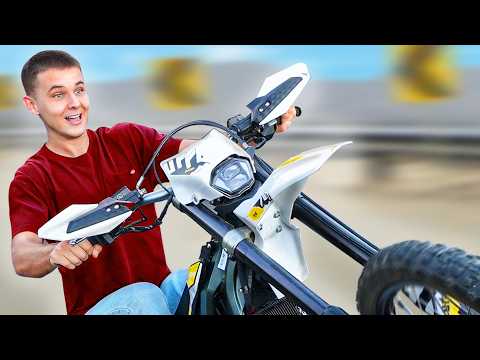 I Learned to Wheelie an Electric Dirtbike