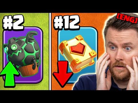 RANKING the BEST to WORST EQUIPMENT in Clash of Clans