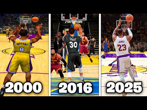 Scoring 1 Impossible Shot In Every NBA 2K