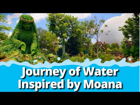 EPCOT Journey of Water Inspired by Moana Family Walkthrough