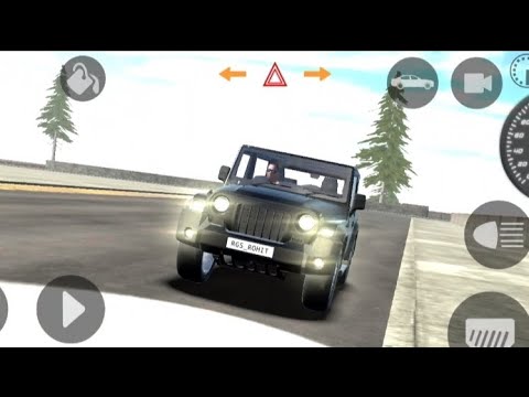 Dollar (Song) Modified Mahindra Black Thar👿 || Indian Cars Simulator 3D || Android Gameplay