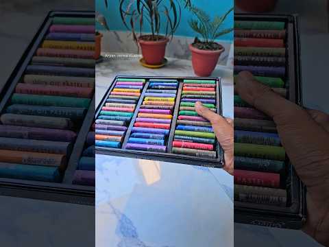 Shiv ji Drawing 💙oil pastels: tutorial #shorts