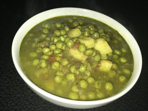 Aloo Matar ki Sabzi | Potato Peas Curry |