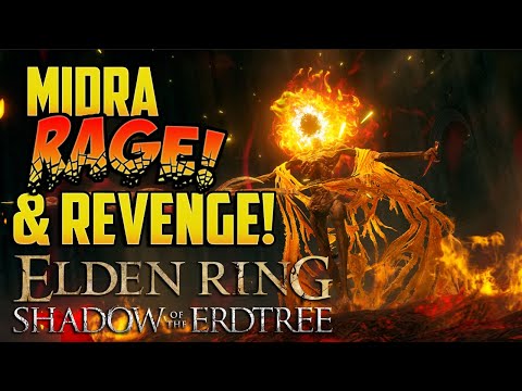 MIDRA & DRAGON TERROR! Elden Ring DLC Solo Melee Run (#8)