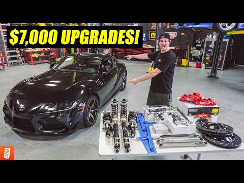 Buying a 2020 Toyota Supra and Modifying it immediately - Big Brake Kit and Suspension - Part 2