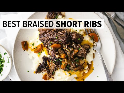 BRAISED SHORT RIBS | seriously tender beef short ribs