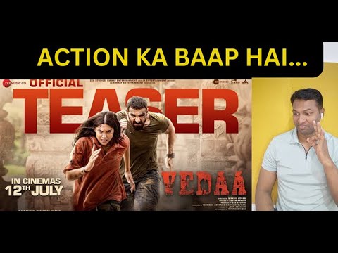 Vedaa - Official Teaser | John Abraham, Sharvari, Abhishek B | Nikkhil Advani | In Cinemas 12th July