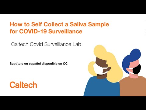 How to Self Collect a Saliva Sample For COVID-19 Surveillance