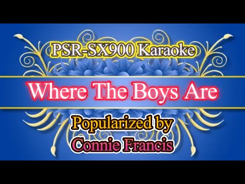 Where The Boys Are - Connie Francis Video Karaoke