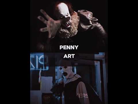 Pennywise VS Art the clown #capcut #edit #clown #1v1 #pennywise #art #fyp #viral #shorts