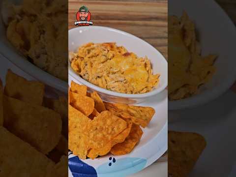 How to make buffalo chicken dip, its a game-changer | #shorts #cooking #dip #food