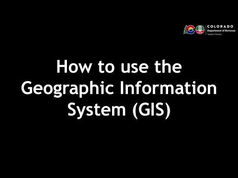 How to use the Geographic Information System (GIS)