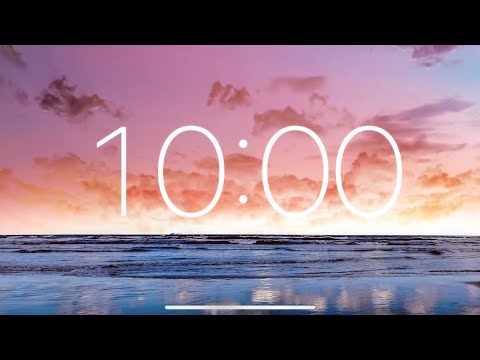 10 Minute Timer - Most Relaxing Waves Ever