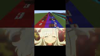 III - Hoshou Marine & Kobo Kanaeru (Minecraft Note Block) #shorts