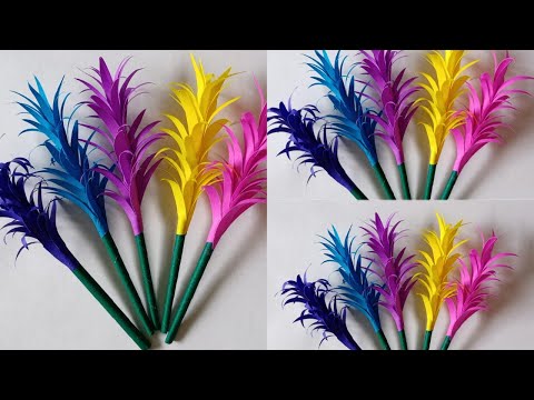 Mini Paper Flowers | Mini Paper Flowers Making Ideas| How to make a mini Paper Flowers|