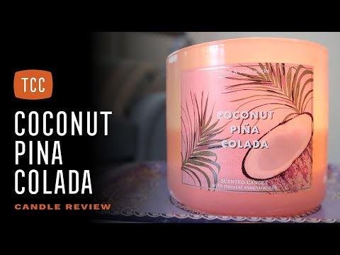 Coconut Pina Colada Candle Review – Bath & Body Works