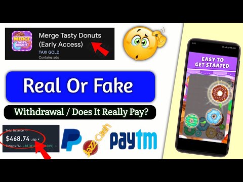 Merge Tasty Donuts Withdrawal - Merge Tasty Donuts Real Or Fake - Merge Tasty Donuts Game