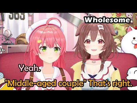 Korone and Miko's Relationship Is Like Ordinary Middle-Age Couple【Hololive English Sub】