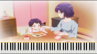 神様になった日 | The Day I Became a God Episode 5, 12 ED2 - Takaramono ni Natta hi [Piano Tutorial + sheet]