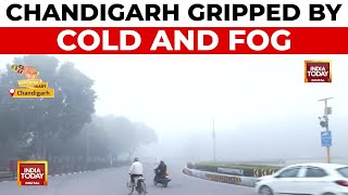 Dense Fog Envelops Chandigarh, Temperatures Dip As Snow In Himachal Pradesh Affects Region