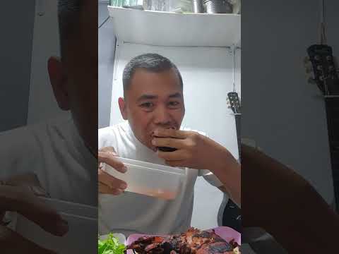 Inihaw na Pusit Mukbang