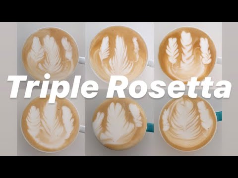 Latte Art Practice Day 47/ ラテアート練習記録 47日目/ 라떼 아트 연습 47 일차/ 第四十七天拿铁艺术练习