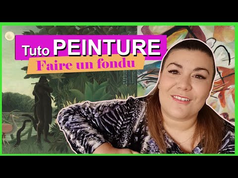 TUTO PEINTURE acrylique : Comment faire un fondu ?