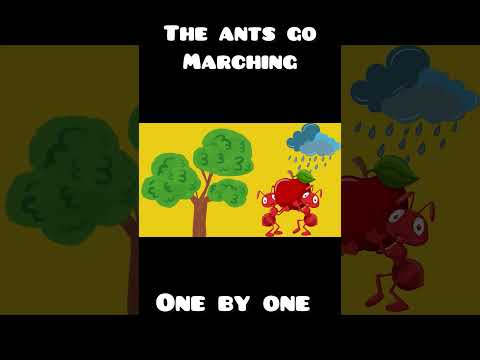 The Ants Go Marching One By One #nurseryrythmes #kids #nurseryrhymesclub #childrenssongs