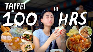 BEST TAIWANESE STREET FOOD in TAIPEI for 100hrs