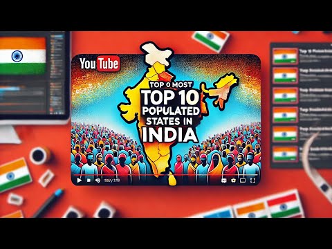 India's States Ranked by Population! 🇮🇳📊 | Which One is the Biggest?