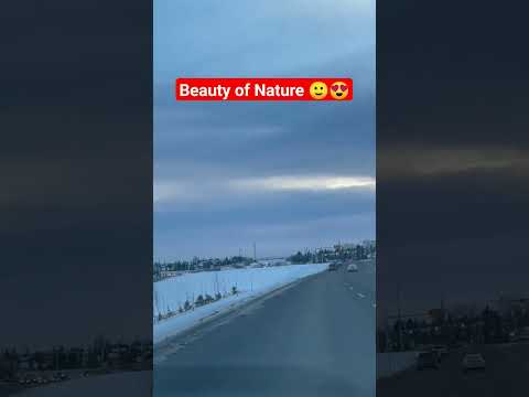 Canada mein subh ka view 🥰