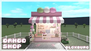 Bloxburg - dango shop speedbuild | bunix