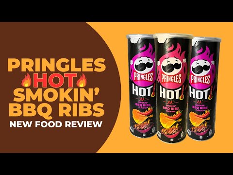 Pringles HOT Smokin' BBQ Flavour (New Food Review)