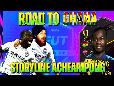 FIFA 21 STORYLINE ACHEAMPONG ROAD TO GHANA - Unlocking The Best Card In FUT 👑