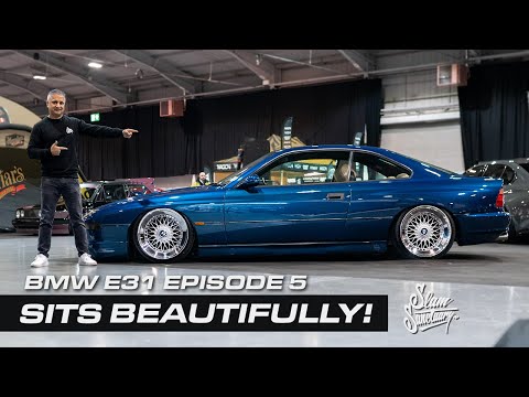 BMW E31 840Ci Debuts at Ultimate Dubs - AirLift x BBS  | Slam Sanctuary Customs BMW E31 EP5