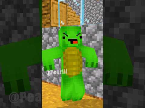 Mikey is freak out🤣 - Minecraft Animation #minecraft #maizen #shorts