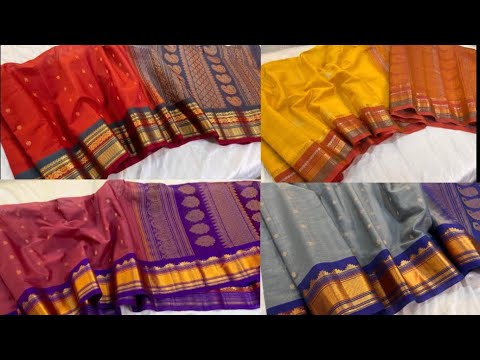 Gadwal Pure Silk Saree With SilkMark Certified