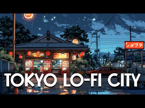 Late Night Chill 🔥Tokyo In The Rain 🌃 Lo fi Beats To Sleep, Relax  [lofi hiphop mix]