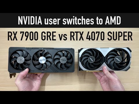 Bye Bye NVIDIA, Hello AMD! [RX 7900 GRE vs RTX 4070 SUPER for 4K Gaming]