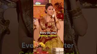 Every girl after getting married! #tmkoc #comedy #relatable #shorts #comedyvideo #funny #saifalikhan