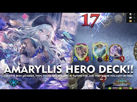 [ シャドウバース ] Shadowverse - Amaryllis Hero Deck - Finally i Found My Soul!!