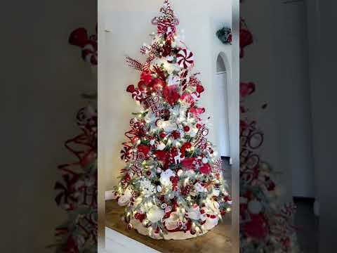 Red  tradicional Christmas tree!!!arboles Classico’s de navidad en color Rojo!!!