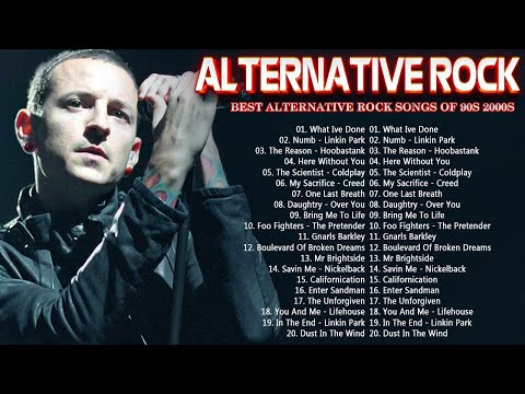 Top Alternative Rock Vol 04🤘Nickelback, Linkin park, Coldplay, 3 Doors Down, Creed