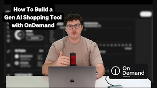 Building a Generative AI Shopping Tool with OnDemand