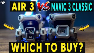 DJI AIR 3 vs DJI Mavic 3 Classic | FULL COMPARISION