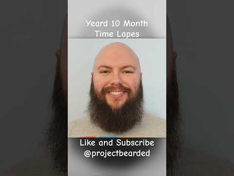 Yeard | 10 Month Time Lapse #beardstrong #beard #beards #staybearded #beardstyle #bearding