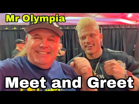 Mr. Olympia 2024 in Las Vegas Meet and Greet the contestants