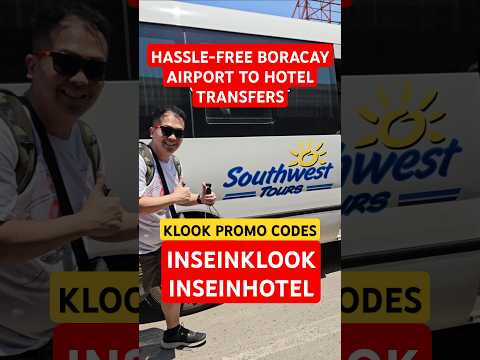 HASSLE FREE! Airport To Boracay Transfer via Southwest Tours with Klook! #shorts #boracay