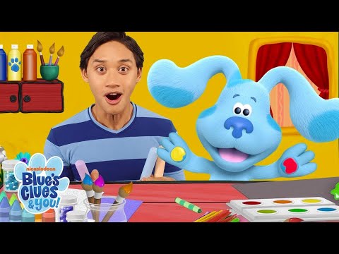 90 MINUTES of Arts & Crafts w/ Blue & Josh! 🎨 *Finger Painting + Costumes* | Blue's Clues & You!