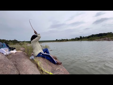 Singh shikar fishing | how to catch fish| 3hook fishing in river |nizamsagar fishing video